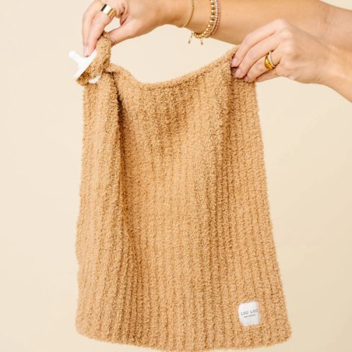 Chenille Blanket - Tan - Mini/Lovey