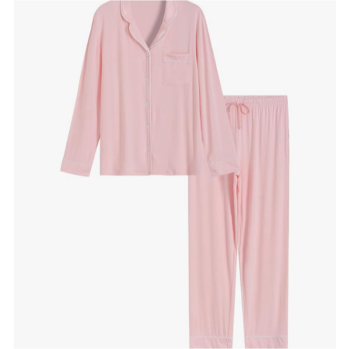 Latuza Women's 32"/34" Inseam Tall Pajama Set Bamboo Viscose Pj Set Tall Size