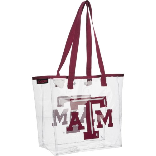Logo Adults' Texas A&M University Stadium Clear Tote