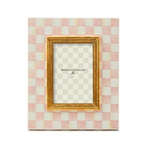 MacKenzie-Childs | Rosy Check 4" x 6" Frame