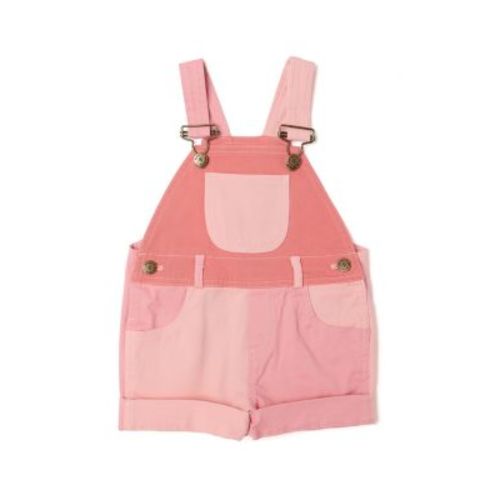Unisex Tonal Colorblock Overall Shorts - Baby, Little Kid, Big Kid
