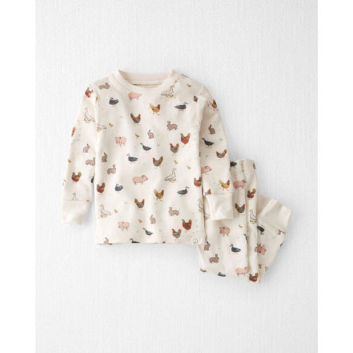 Baby Organic Cotton Pajamas in Farm Friends - Little Planet | Carter's