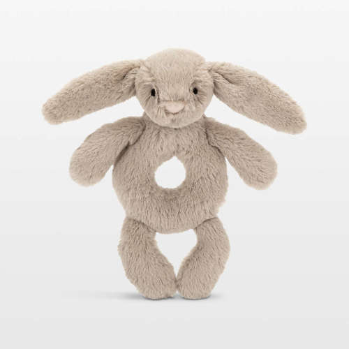 Jellycat ® Bashful Beige Bunny Baby Plush Baby Rattle