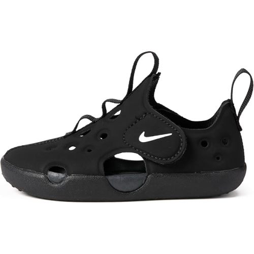 Amazon.com | Nike Baby/Toddler Sunray Protect 4 Sandals, Black/White-Anthracite, 5C | Sport Sandals