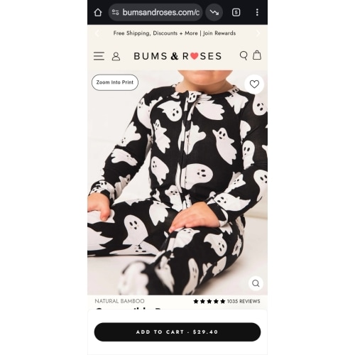 Here Ghost Nothing Convertible Romper