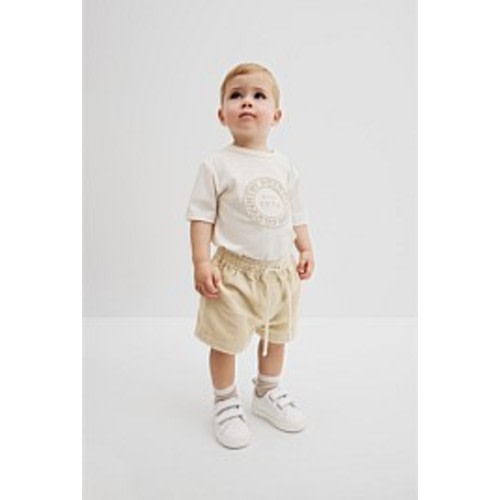 Marshmallow Australian Cotton Oversize Circle Logo T-Shirt - T-Shirts | Country Road