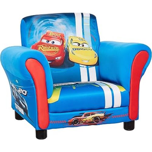 Delta Children Upholstered Chair, Disney/Pixar Cars