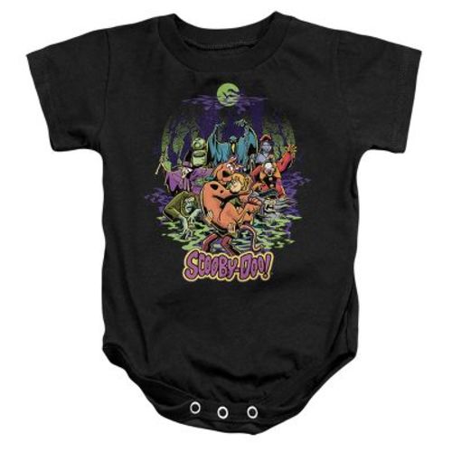 Baby Scooby-Doo And Shaggy Chased By Monsters Infant Bodysuit