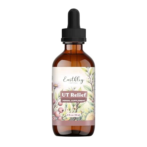 Earthley Wellness UT Relief, Urinary Tract Relief, Detoxing and Helps Ease Inflammation, Promotes Urinary Tract Health, Help Manage Infection, Relieve Cramping (2oz)