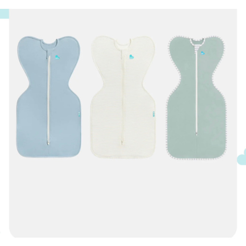 Swaddle Up Starter Bundle | 0.2 TOG | Soft Blue | Breton Stripe | Olive