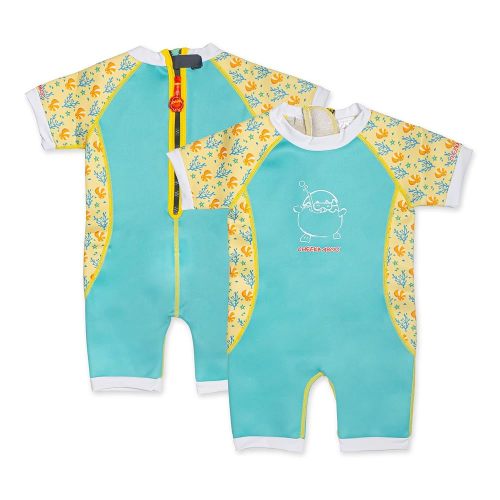 Warmiebabes Baby and Toddler Swimsuit, Thermal Baby Swimsuit Made with UPF50+ Neoprene, Quick-Dry Wetsuit