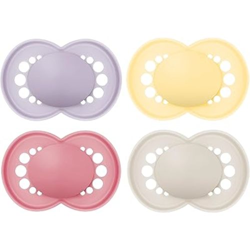 Pacifier, 16+ Months, Matte Collection, Girl 4-Count