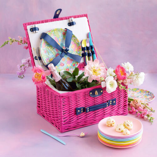 Pink Picnic Basket