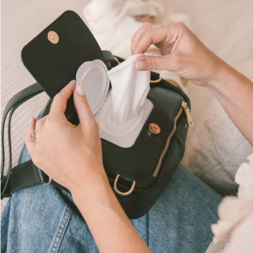 Diaper Bag - The Mini Mae in BLACK