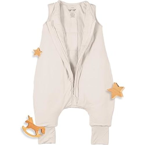 Nyte Nyte Baby - Sleeveless Soft Baby & Toddler Sleeping Sack, Breathable with Adjustable Feet Cuffs & Anti-Slip Grip