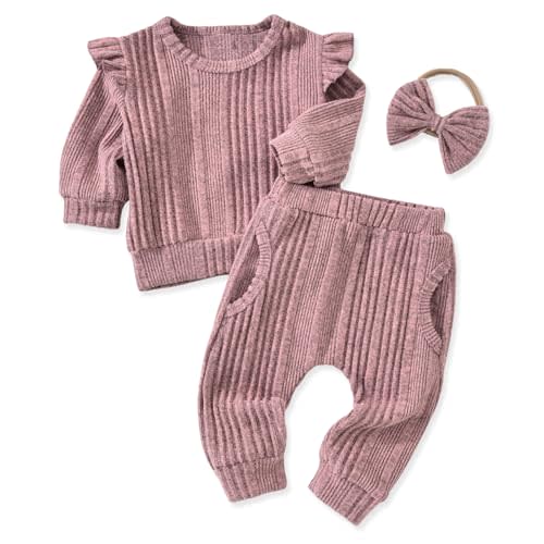 Aalizzwell Infant Baby Girl Fall Winter Outfit