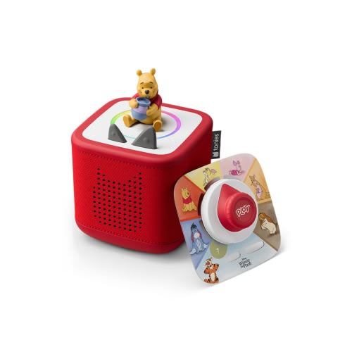Red Toniebox 2 Playtime Set & Disney® Winnie the Pooh Figure