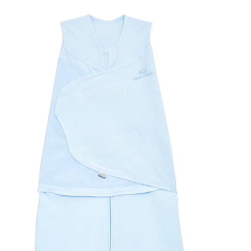 Baby Blue Cotton Swaddle S | HALO