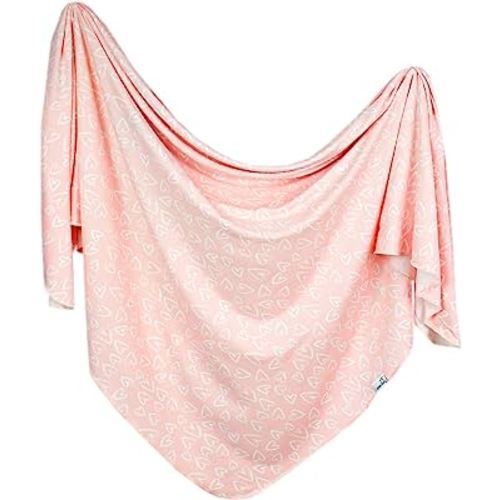 Copper Pearl Large Premium Knit Baby Swaddle Receiving Blanket Sweetie