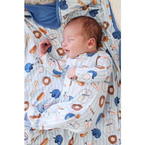 Ballpark Bros Zipper Footie