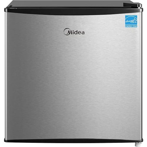 Midea 1.7 Cu.ft Mini Fridge, Energy Star Certified, Low Noise for Bedroom
