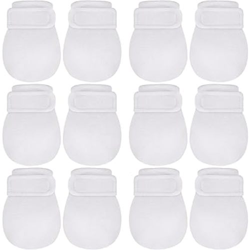 Adjustable Baby Mittens No Scratch Newborn Cotton Breathable Gloves Warm Baby Mitts for Boys Kids