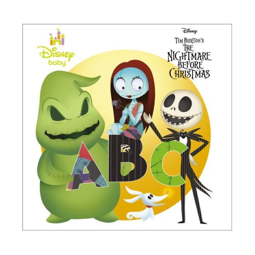 Disney Baby: Tim Burton's the Nightmare Before Christmas ABC - by Random House Disney (Board Book)