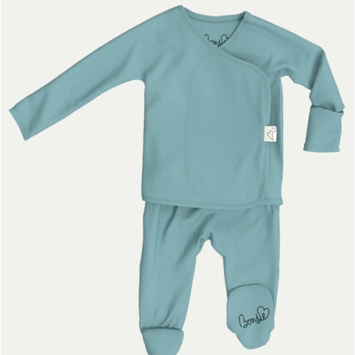 Footie - Ripple – Bonsie Skin to Skin Babywear