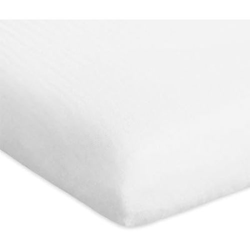 Stretchy Fitted Crib Sheets, Muslin Crib Bed Sheets for Babies 28" by 52", Super Soft and Comfortable 100% Cotton Bed Sheets