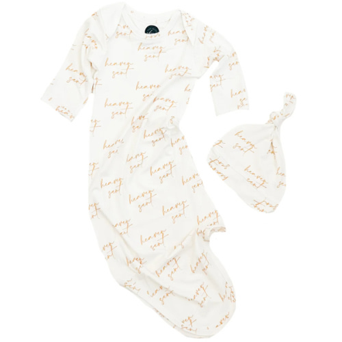 Heaven Sent Bamboo Gown & Matching Beanie – OUR HOUSE ABOVE