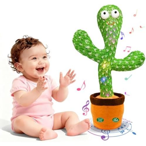Interactive Dancing Talking Cactus Toy, Repeat What You Say
