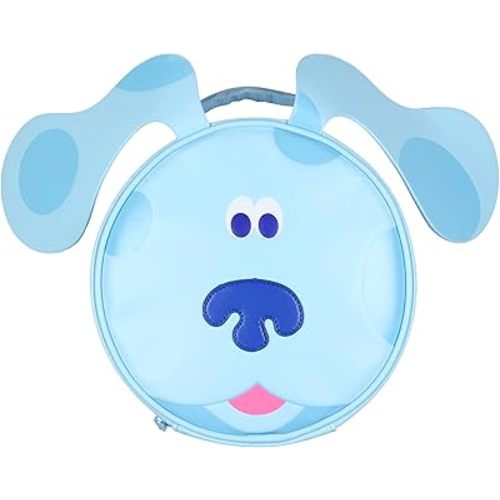INTIMO Nickelodeon Blue's Clues Character Head Shaped Insulated Lunch Box Bag Tote 10"