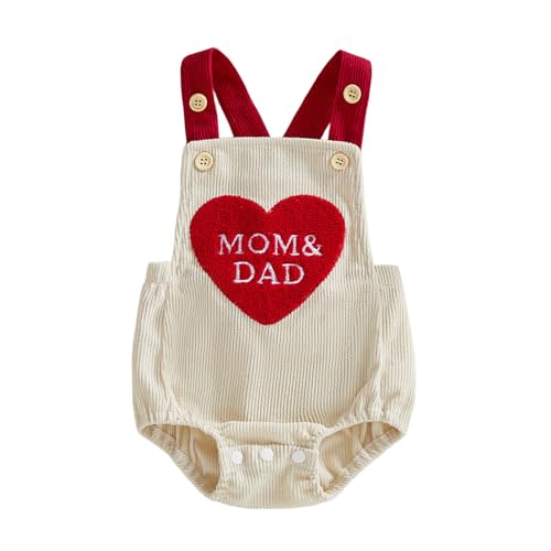 BemeyourBBs Newborn Baby Boy Girl 4th of July Outfit American Flag Halter Romper Jumpsuit Infant Summer Clothes