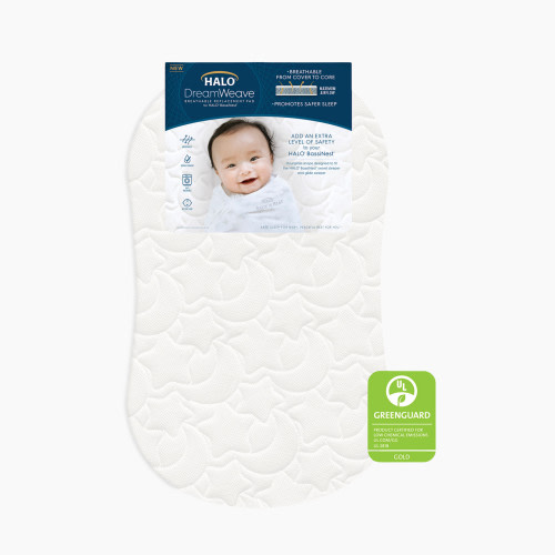 Halo Dreamweave Breathable Bassinest Replacement Pad - White