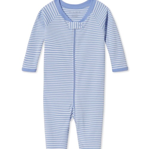 LAKE | Baby | Pima Cotton Pajamas | Hydrangea Baby Sleeper