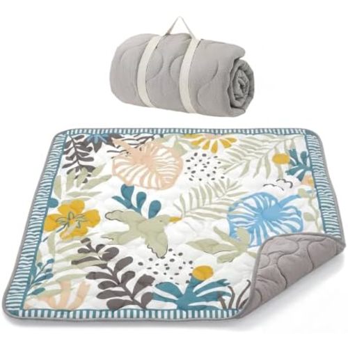 Momcozy Baby Play Mat for Floor, 50"x50" Thickened Playpen Mat