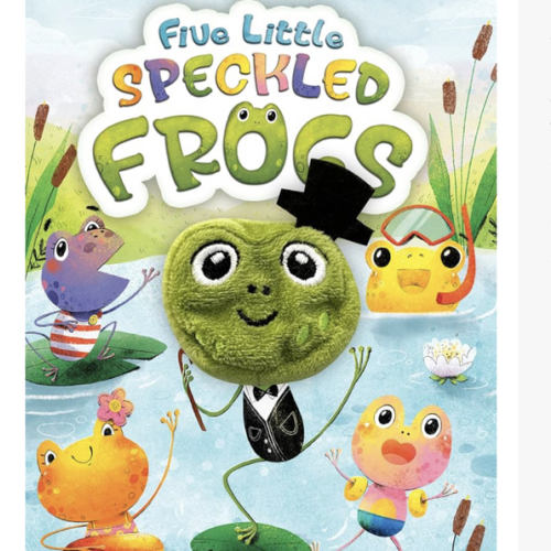 Five Little Speckled Frogs - Children's Interactive Finger Puppet Board Book (Finger Puppet Storybooks for Babies & Toddlers)