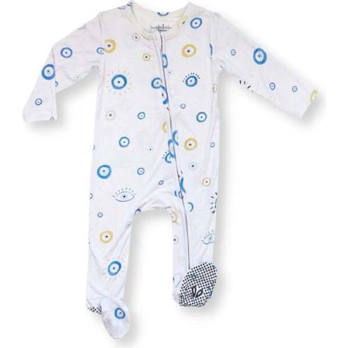 Footie Zippered One Piece, Eye See You - Dear Perli | Maisonette