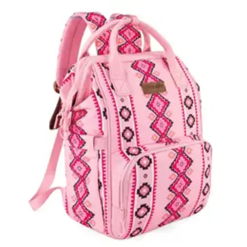 Wrangler Western Callie Diaper Bag Dual Waterproof Sided Backpack Organized Diaper Stroller Straps Multifunction Baby Travel Bag Versatile for Baby Essentials BACKTOSCHOOL - TikTok Shop