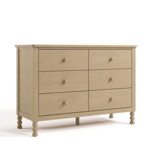 Storkcraft Rio 6 Drawer Dresser Driftwood
