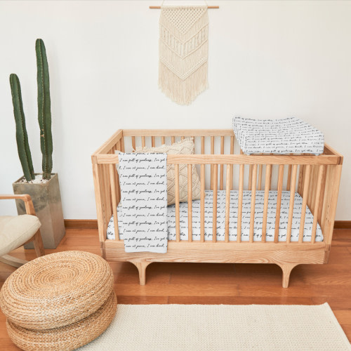 Goumi Kids Organic Cotton 3-Piece Bedding Set - You Are Loved