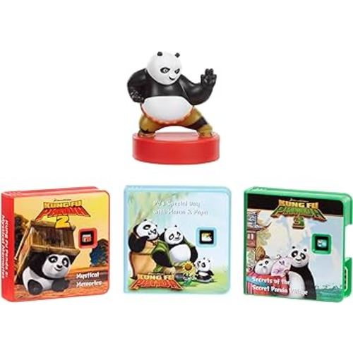 Little Tikes Story Dream Machine DreamWorks Kung Fu Panda Dragon Warrior Story Collection, Storytime, Books, DreamWorks Animation, Audio Play Character, Gift and Toy for Ages 3+ Years