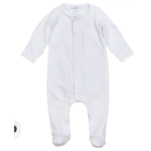 Little Love Footie - White, Size: 3M