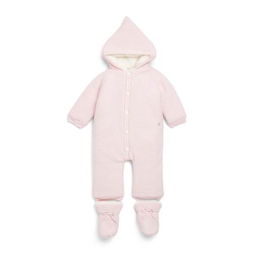 Paz Rodriguez Virgin Wool Snowsuit and Booties Set (1-12 Months)