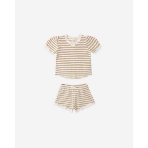Ruby Set Butterscotch Stripe