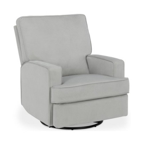 Baby Relax Addison Swivel Gliding Recliner - Light Gray