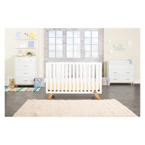 Forever Eclectic by Child Craft Soho 4-in-1 Convertible Crib - Matte White