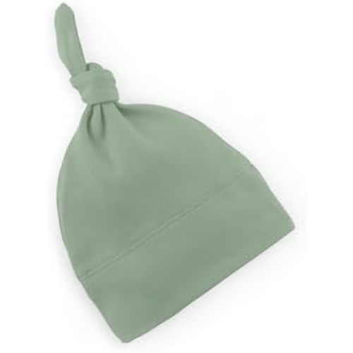 Colored Organics Baby Organic Cotton Knotted Hat - Infant Knit Cap - Newborn Boys and Girls
