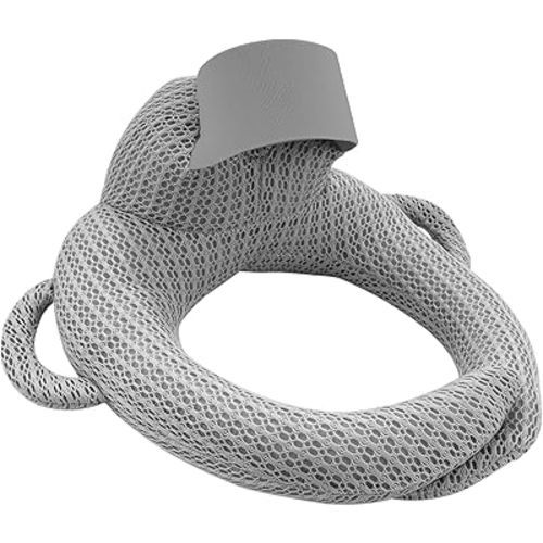 Bottle Feeding Support Pillow, Soft Nursing Pad for Mom (Grey)