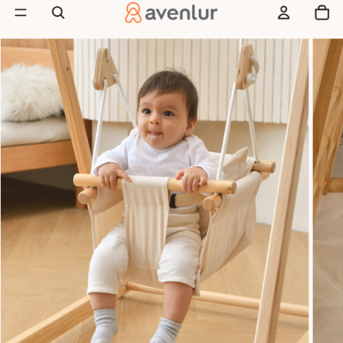 Indoor Baby Swing Seat | Fits All Swingsets | Soft & Safe Design
